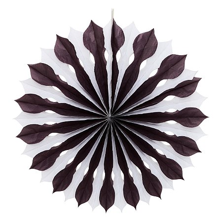 LISTRA PRETO E BRANCO - LEQUE