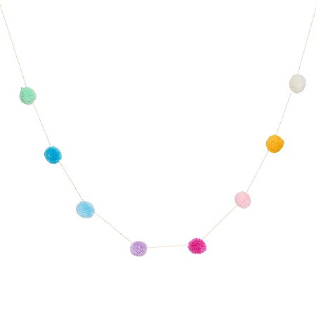 Colorido Candy - Guirlanda Pompom