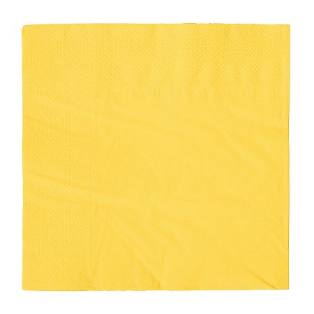 Amarelo Quindim - Guardanapo 33 cm x 33 cm (20 und)