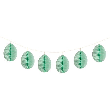 Verde Menta - Guirlanda Mini Ovo