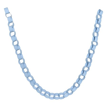 Azul Ceu - Guirlanda Corrente (45 elos)