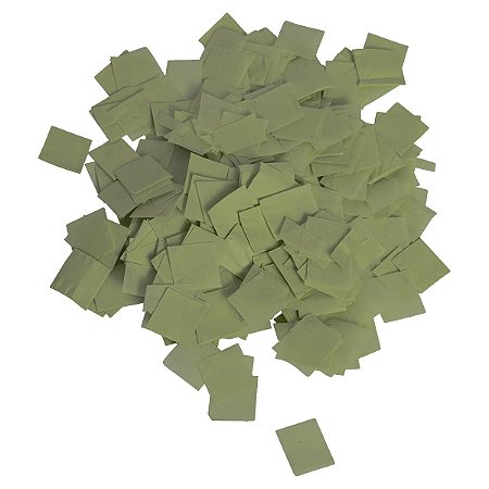 Verde Oliva - Confete papel de seda