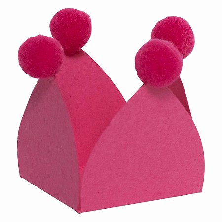 Rosa Pink - Forminha de doce Pompom (20und)