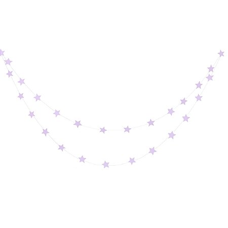 Lilás - Guirlanda Estrela