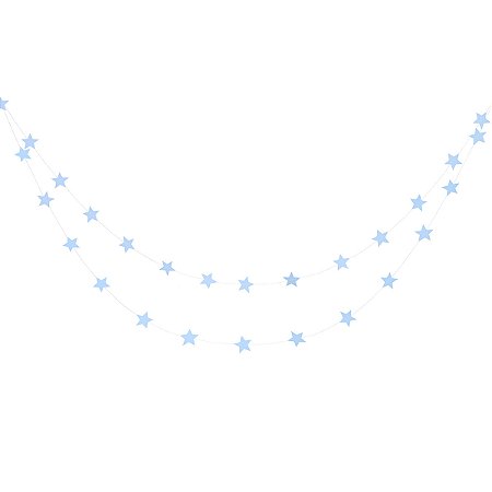 Azul Céu- Guirlanda Estrela