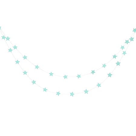 Verde Menta - Guirlanda Estrela