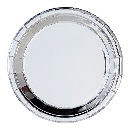 Prata - Prato de Papel 18 cm (10 un)