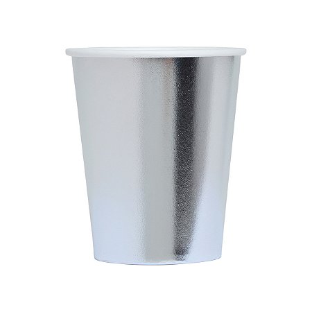 Prata - Copo de Papel 270ml (10 un)