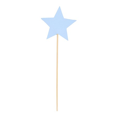 Azul Céu - Topo De Bolo Estrela