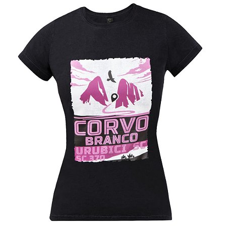 Baby Look Corvo Branco Vintage