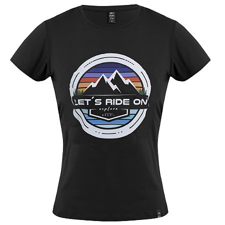 Blusa Feminina em Poliamida MONTANHAS Let´s Ride On