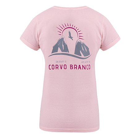 Blusa Feminina Corvo Branco SÍMBOLO