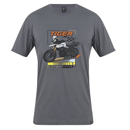 Camiseta em Poliamida BIG TRAIL - TIGER