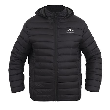 Jaqueta c/ capuz Puffer OUTDOOR Let's Ride On