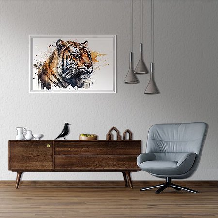 Tigre em Aquarela 02