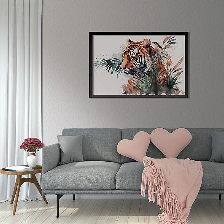 Tigre em Aquarela 01