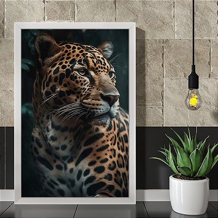 Leopardo de Perfil