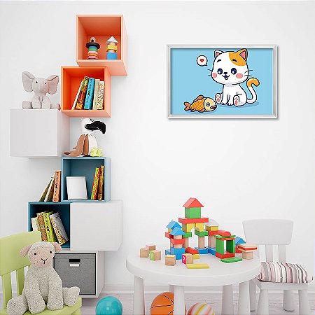Gatinho e seu Peixe