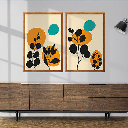 Flores Minimalista 01 Duo