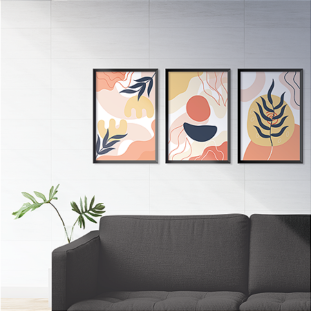 Floresta Abstrato Trio