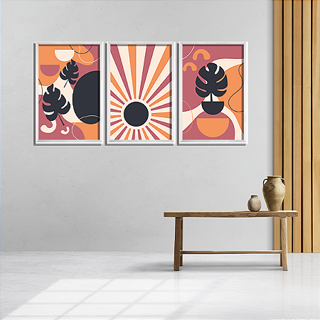 Flores Minimalista 10 Trio