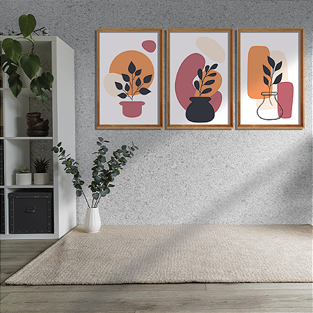 Flores Minimalista 07 Trio
