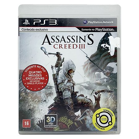 Jogo Usado Assassin's Creed III PS3