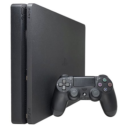 Console Usado Playstation 4 Slim 500GB Bivolt Sem Jogo