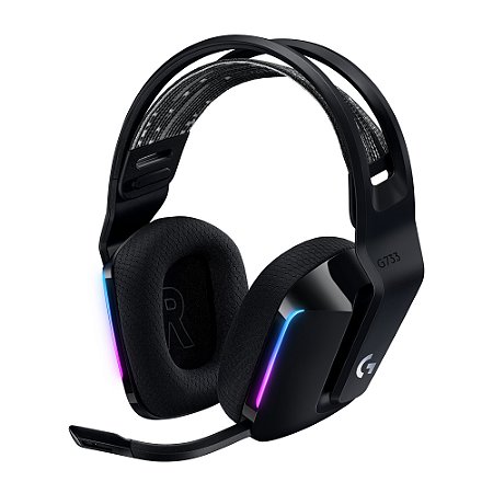 Headset Gamer Logitech G733 Sem Fio 7.1 RGB