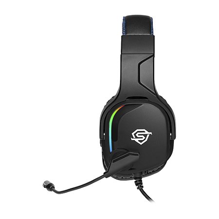 Headset Gamer Solid Titanium 7.1 RGB