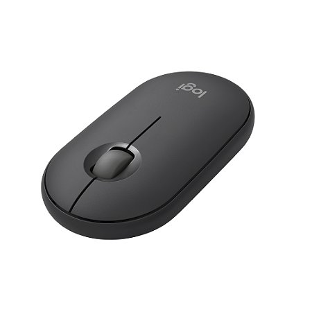 Mouse Logitech Pebble 2 M350S Ambidestro Grafite Sem Fio
