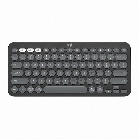 Teclado Logitech Pebble 2 K380s Grafite