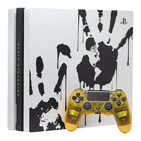 Console Usado Playstation 4 Pro 1TB Bivolt Edição Death Console Usado Playstation 4 Pro 1TB Bivolt Edição Death