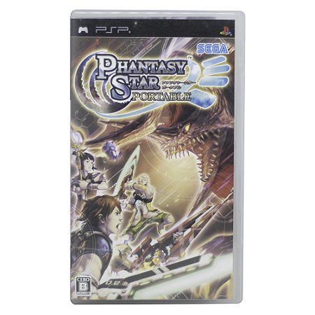 Jogo Usado Phantasy Star Portable - PSP