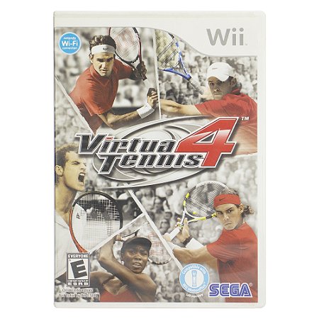Jogo Usado Virtua Tennis 4 - Wii
