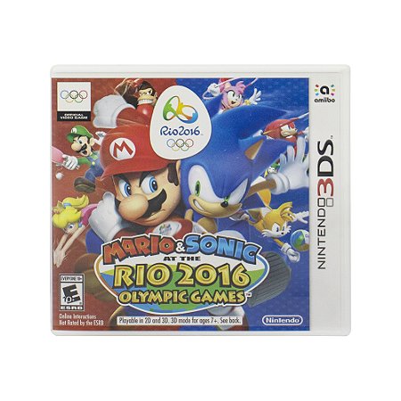 Jogo Usado Mario & Sonic At The Rio 2016 Olympic Games - Nintendo 3DS