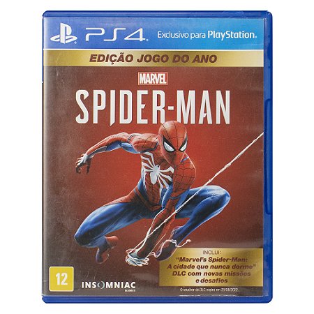 Jogo Usado Spider-Man PS4