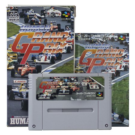 Jogo Usado Human Grand Prix - Super Famicom