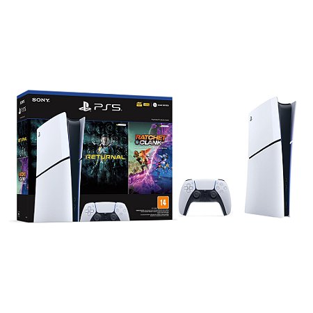 Console Playstation 5 Slim Digital + Returnal e Ratchet & Clank
