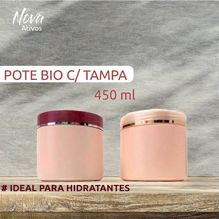 POTE BIO C/ TAMPA - 450 G