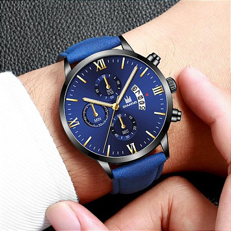 Relogio executivo masculino Clearance