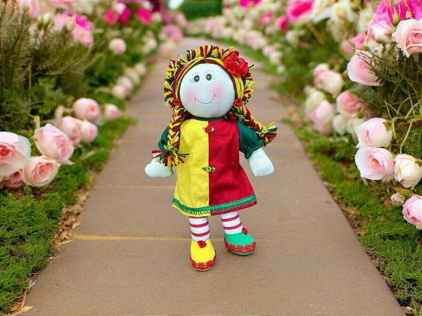 Boneca Fofinha Emília - Tamanho Mini