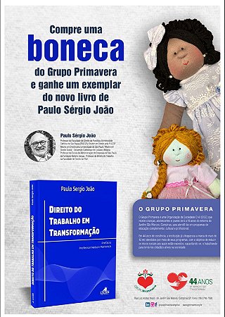 Kit Boneca Brotinho Mini + Livro