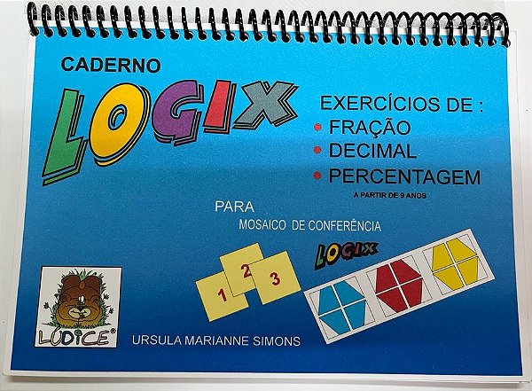 Logix - Caderno Porcentagem Frações e Decimais