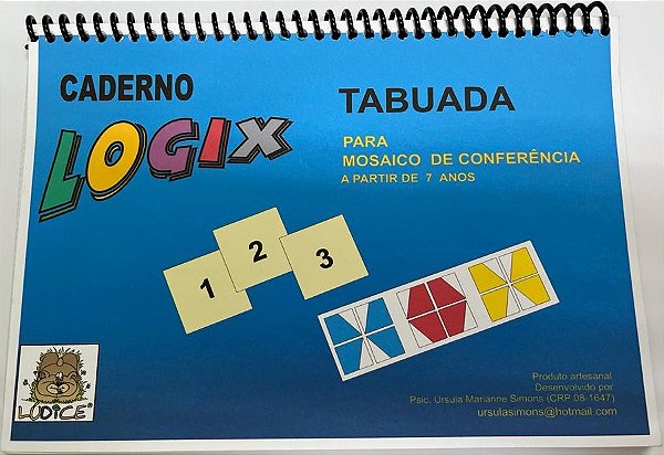 Logix - Caderno Tabuada (Multiplicação)