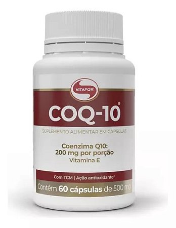 Coenzima Q10 CoQ10 60 cáps - Vitafor