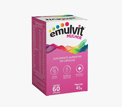 Emulvit Mulher 60 cáps - Kester Pharma