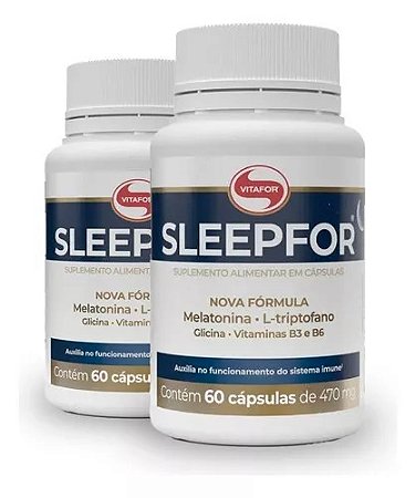 Kit 2uni Sleepfor 60 cáps - Vitafor