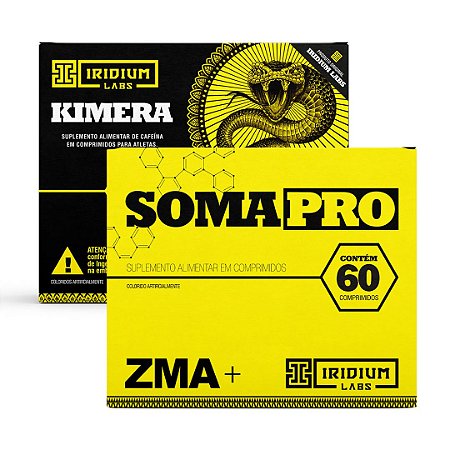 Combo Kimera Thermo + Soma PRO ZMA Pré-Hormonal  - Iridium Labs