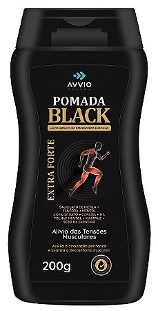 Pomada Black Extra Forte 200g – Avvio